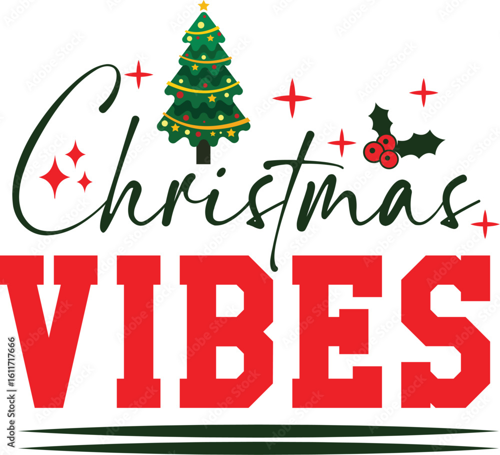 Naklejka premium Christmas Svg