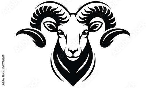 head of a ram