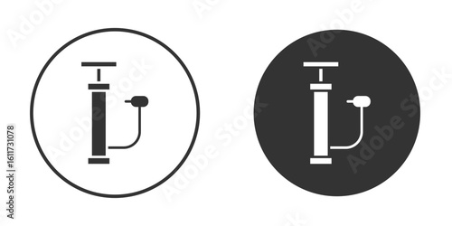 Air pump icon for web, mobile and infographics.
