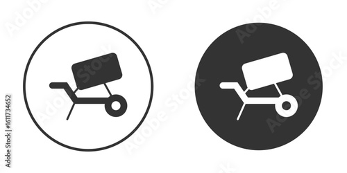 cement mixers icon for web, mobile and infographics.