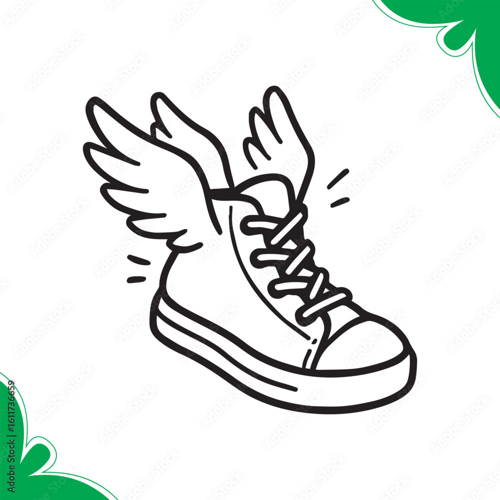 Obraz premium the illustration captures the imagination, symbolizing agility, youthfulness, and limitless possibilities. 