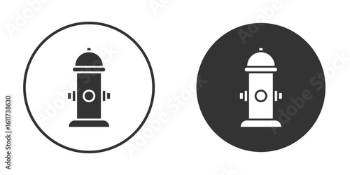 Fire hydrant icon for web, mobile and infographics.