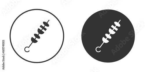 Kebab icon for web, mobile and infographics.