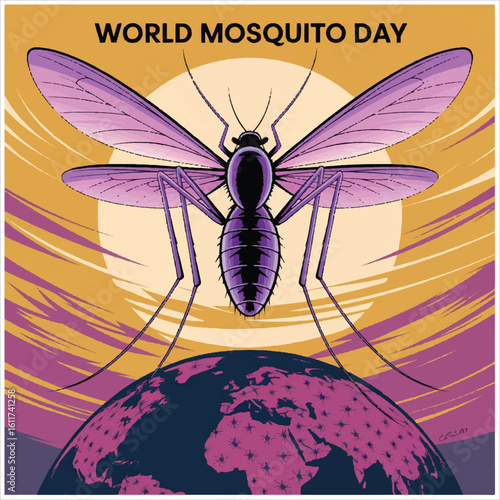 Raising awareness about mosquito-borne diseases and promoting global preventive health measures









