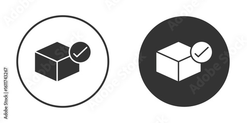 Order receive icon for web, mobile and infographics.