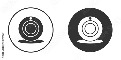 Web camera icon for web, mobile and infographics.