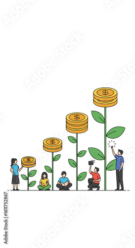 Understanding financial growth through collaborative community efforts fostering prosperity