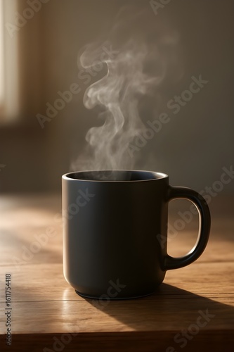 cup of coffee on the table