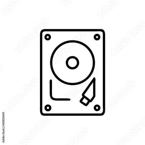 hard drive icon design.
