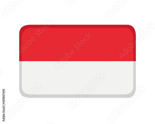 Indonesia flag icon Free Download Indonesia flag icon - GFXLoad