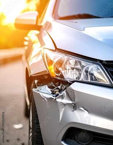 Damaged car front end (1)