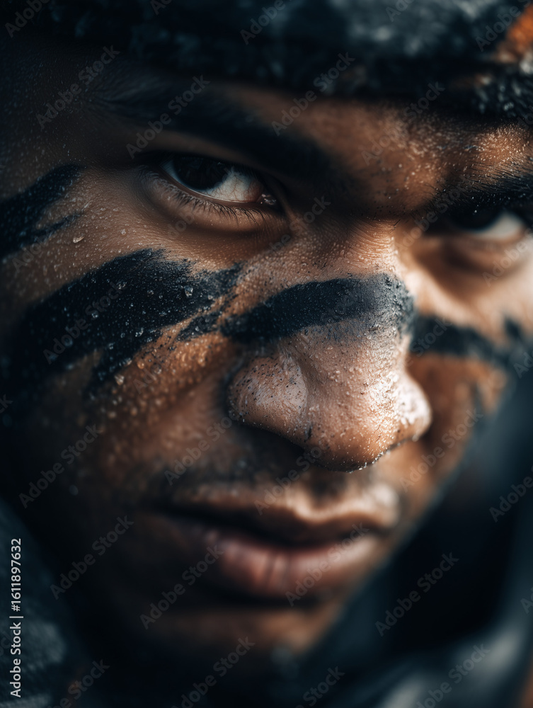 Action-packed series of American football moments showing players in dynamic motion on the field Action-packed series of American football moments showing players in dynamic motion on the field