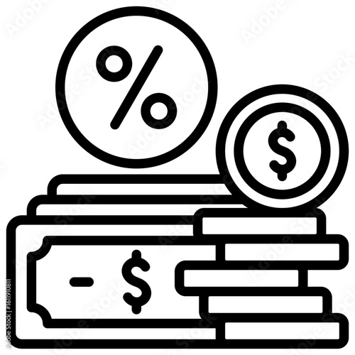 Interest Rate Icon