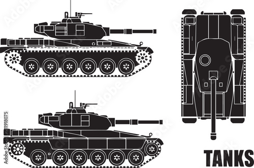 vector tank illustration in ai eps jpeg png formats perfect for educational infographics and commercial projects
