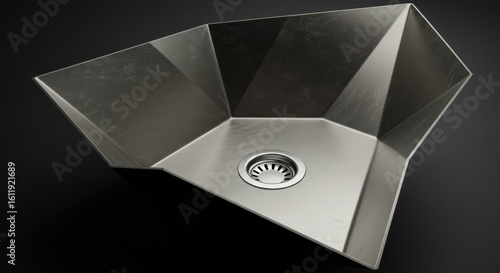 Modern geometric sink (1)