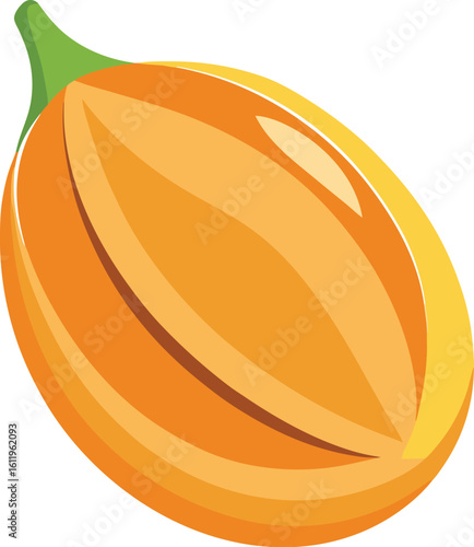 Detailed close up of a single organic pumpkin seed