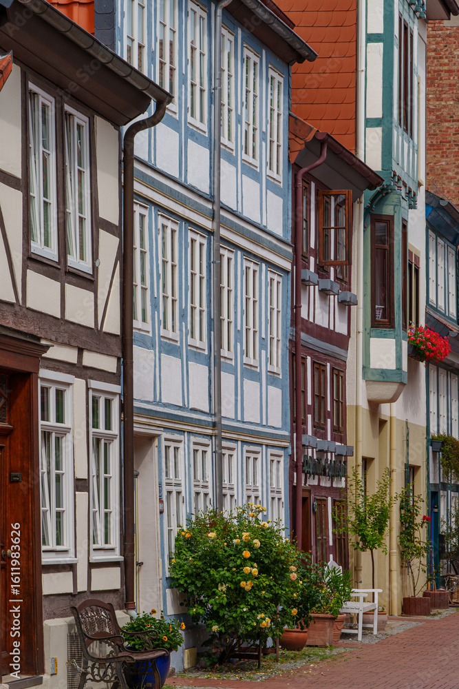 Obraz premium Fachwerkhäuser in Hildeshim