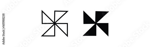 Free Download geometric shapes and grids. Brutal contemporary figure star oval spiral flower and other primitive elements. Swiss design aesthetic. - GFXLoad