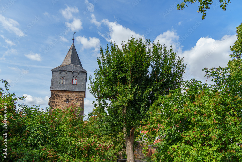 Fototapeta premium Die Altstadt von Hildesheim in Niedersachsen