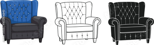 Shop stylish wingback chairs: find the perfect accent chair for your living room decor today