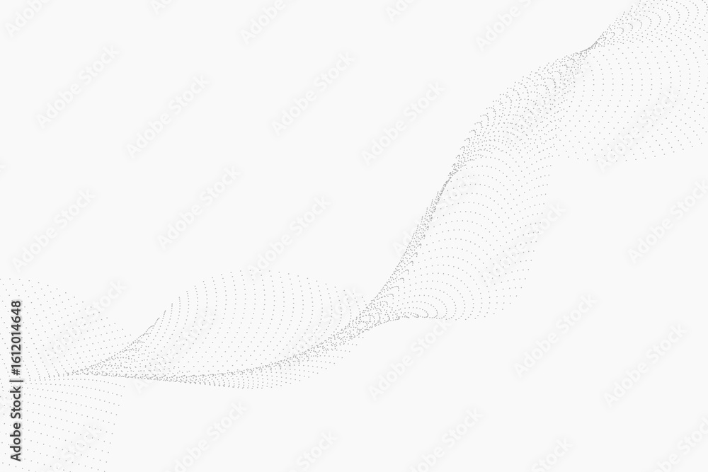 Fototapeta premium abstract dotted wave background