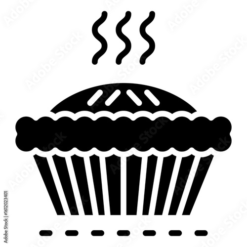 Pie line icon