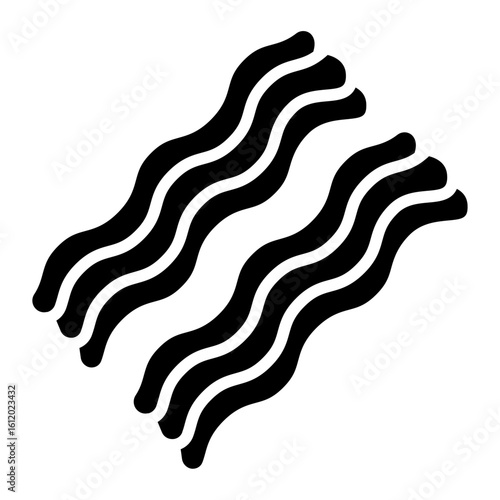 Bacon line icon