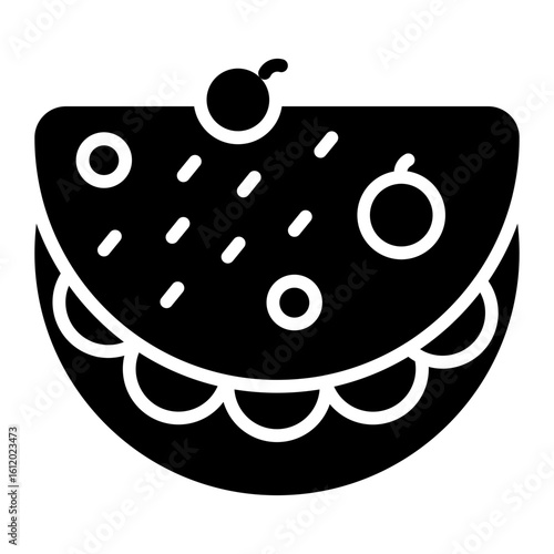 Omelette line icon