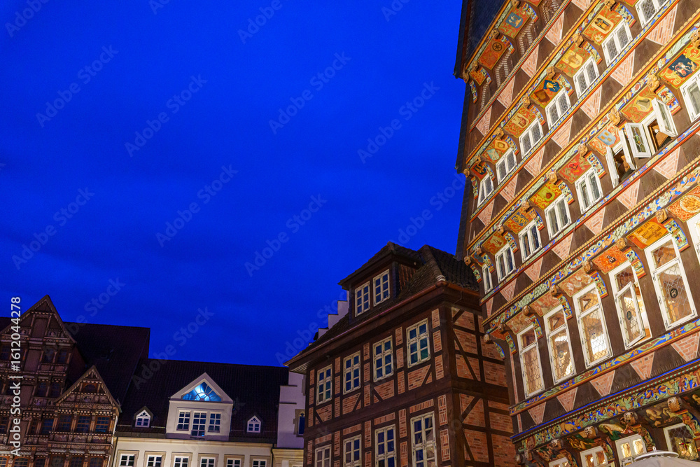 Obraz premium Die Alstadt von Hilesdheim in Niedersachsen