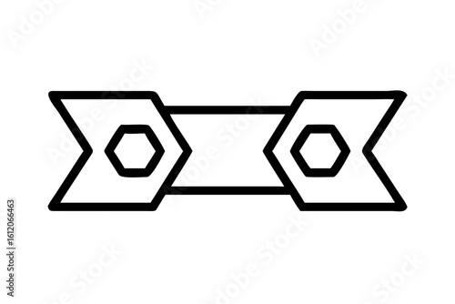 3d graphic of a creative symbol made of many spheres