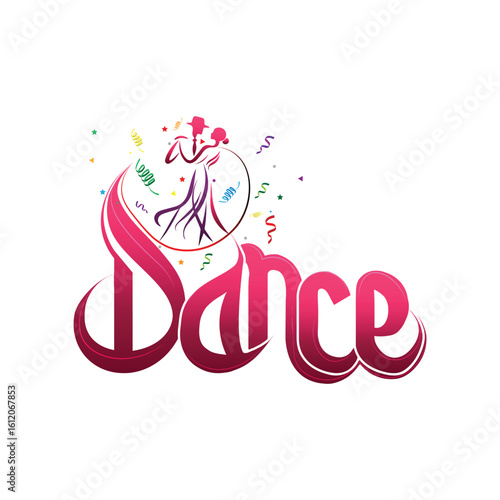 Wedding couple dance text effect transparent background | dance png | dance text png | couple dance