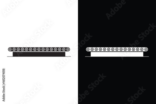 Logistics icon isolated vector icon illustration on white background.