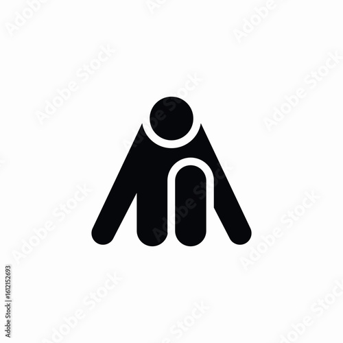 race beginning icon sign vector