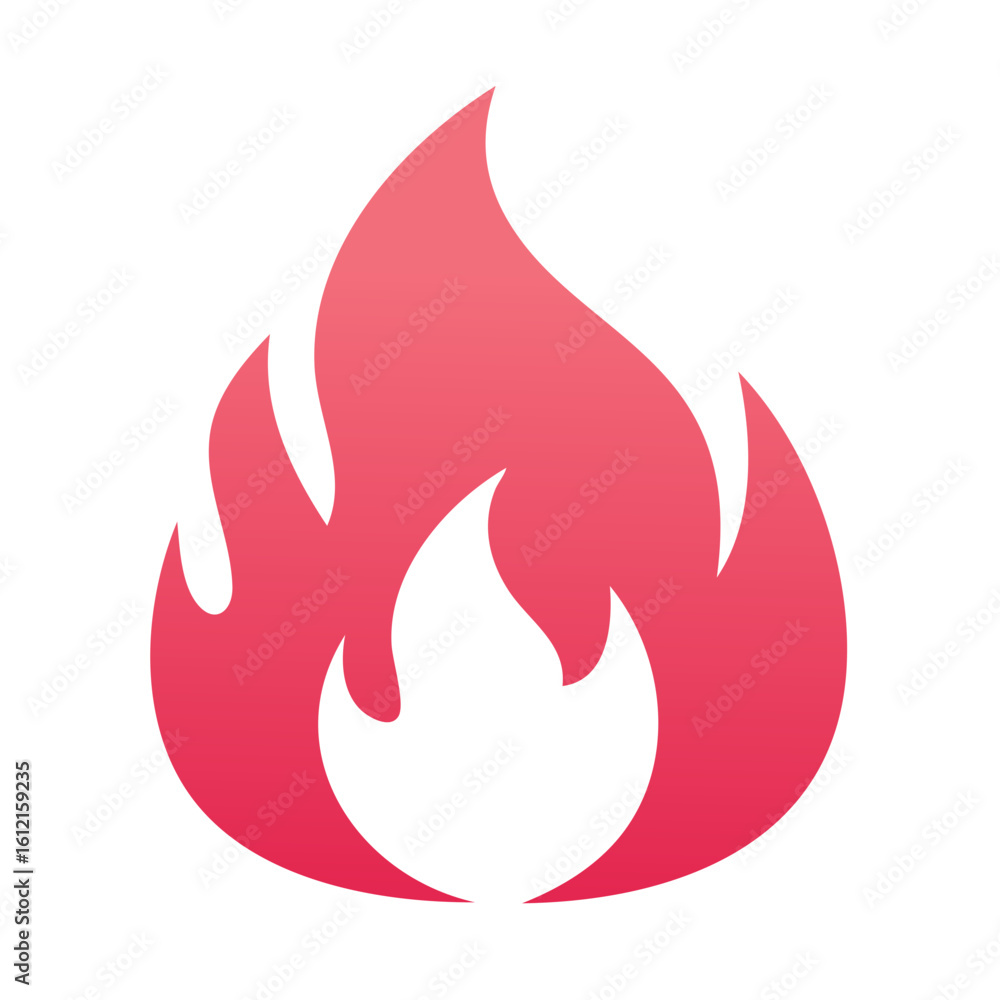 Isolated Gradient Flames Icon on Black Backdrop Glowing Fire Element Warmth Isolated Gradient Flames Icon on Black Backdrop Glowing Fire Element Warmth