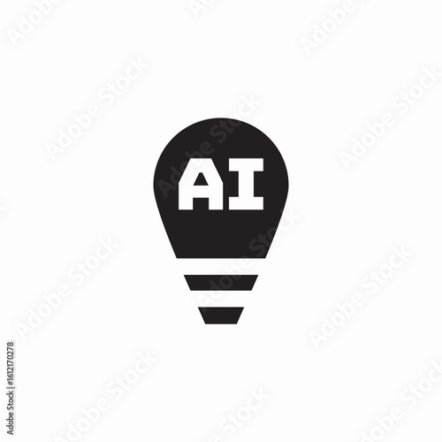 ai innovation icon sign vector