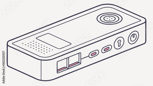 Portable wireless router device for internet connectivity and network access point technology solution