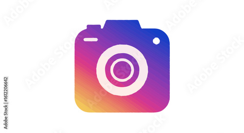 Social network icon download instagram logo vector image for social media marketing and photography brand promotion design needs vector