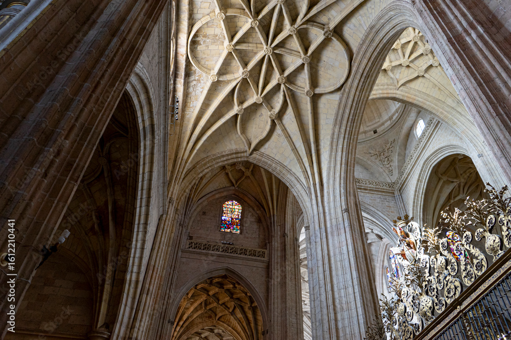 Fototapeta premium Stunning Gothic Architecture in Segovia Cathedral, Spain
