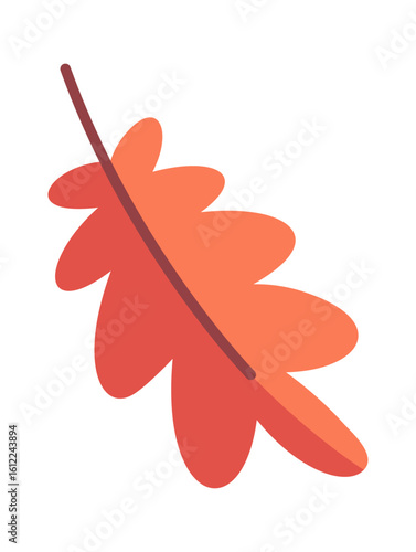 Leaf hello autumn pattern element