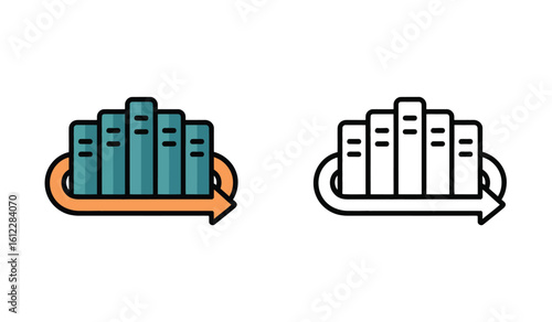 Data Management and Migration Illustration with Arrow and Buildings