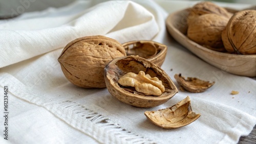 walnuts and nutcracker