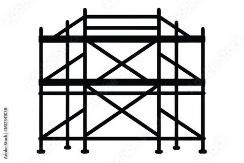 scaffold vector icon illustration