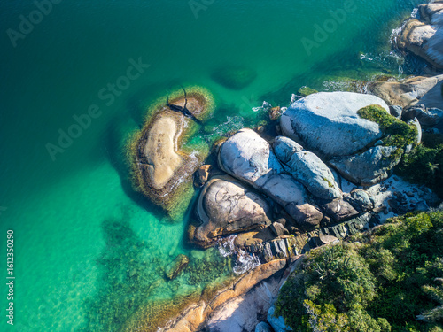Aerial View of Campeche Island in Florianópolis, Santa Catarina Brazil