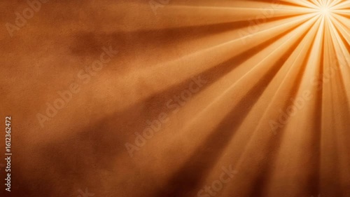 Memorial Background Theme, Radiant sunburst glows warmly upper right corner, illuminating textured background with serene