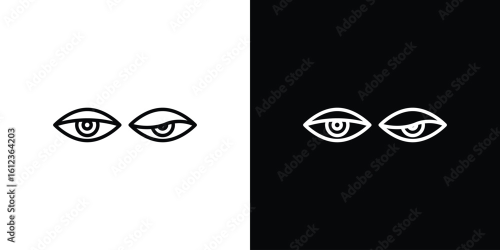 Naklejka premium Myasthenia gravis icon. linear style sign for mobile concept and web design.