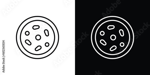 Thalassaemia icon. linear style sign for mobile concept and web design.