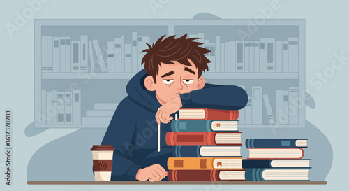Student's Exhaustion Studying For Finals Shows The Hardships Of Education