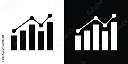 Benchmarking icon elements vector illustration. flat style sign vector.