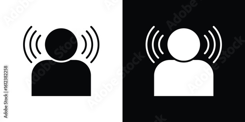 Brand awareness icon elements vector illustration. flat style sign vector.