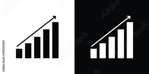 Business performance icon elements vector illustration. flat style sign vector.